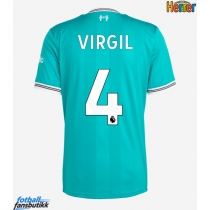 Liverpool Virgil van Dijk #4 Tredjedrakt 2025-26 Kortermet